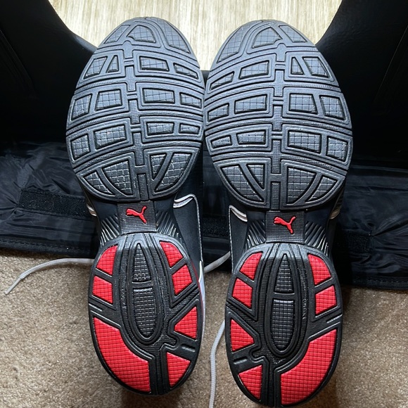 🆕 PUMA Cell Surin 2 Sneakers (White, Red, Black) 10.5 US - NWOB - Picture 7 of 7